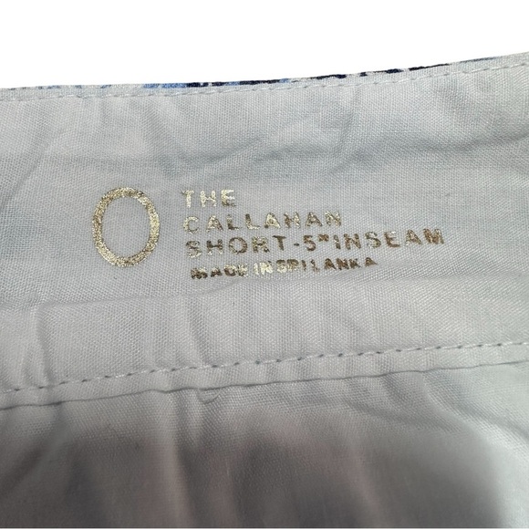 Lilly Pulitzer The Callahan Shorts 5” Inseam Blue Peri Pop Up Stuffed Shells - Picture 4 of 10